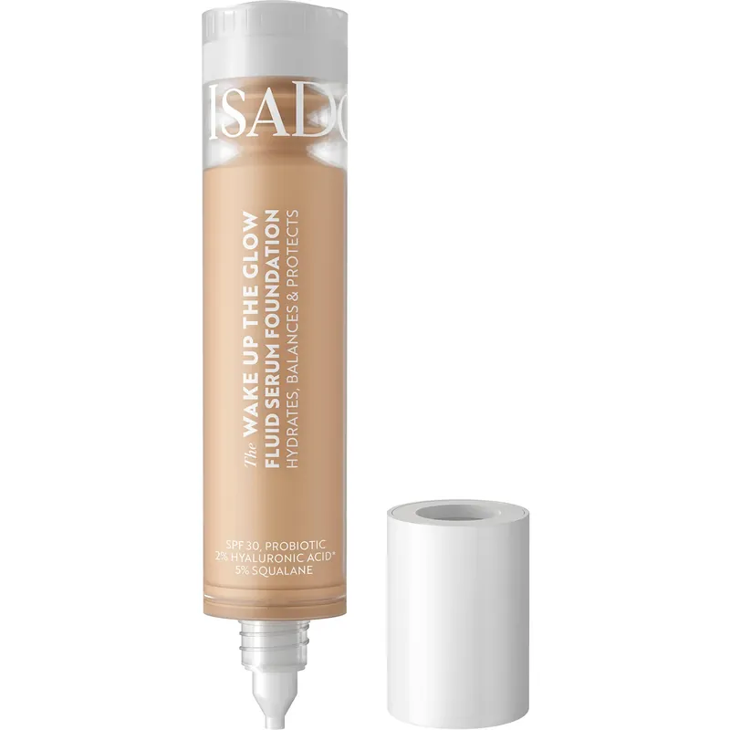 IsaDoraWake Up the Glow Fluid Serum Foundation3N 30 ml Kausialennus