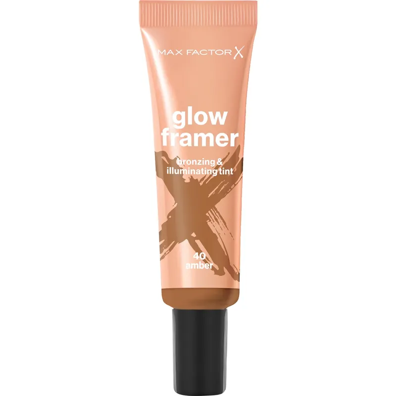 Uusi Malli Max FactorGlow Framer Skin Tint40 Amber 30 ml