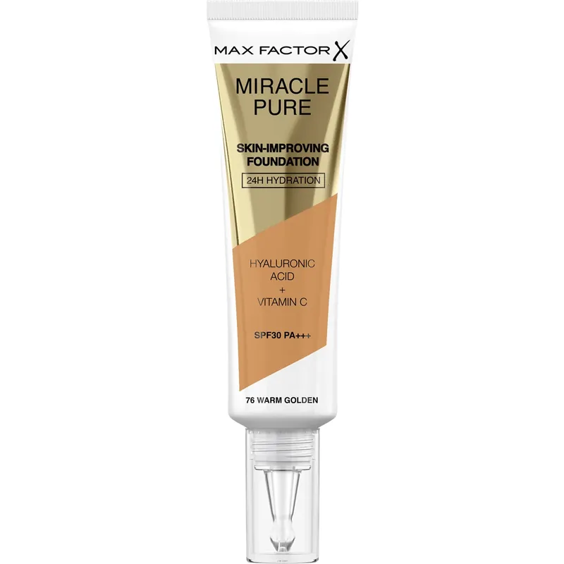 Aito Max FactorMiracle Pure Foundation76 Warm Golden 30 ml