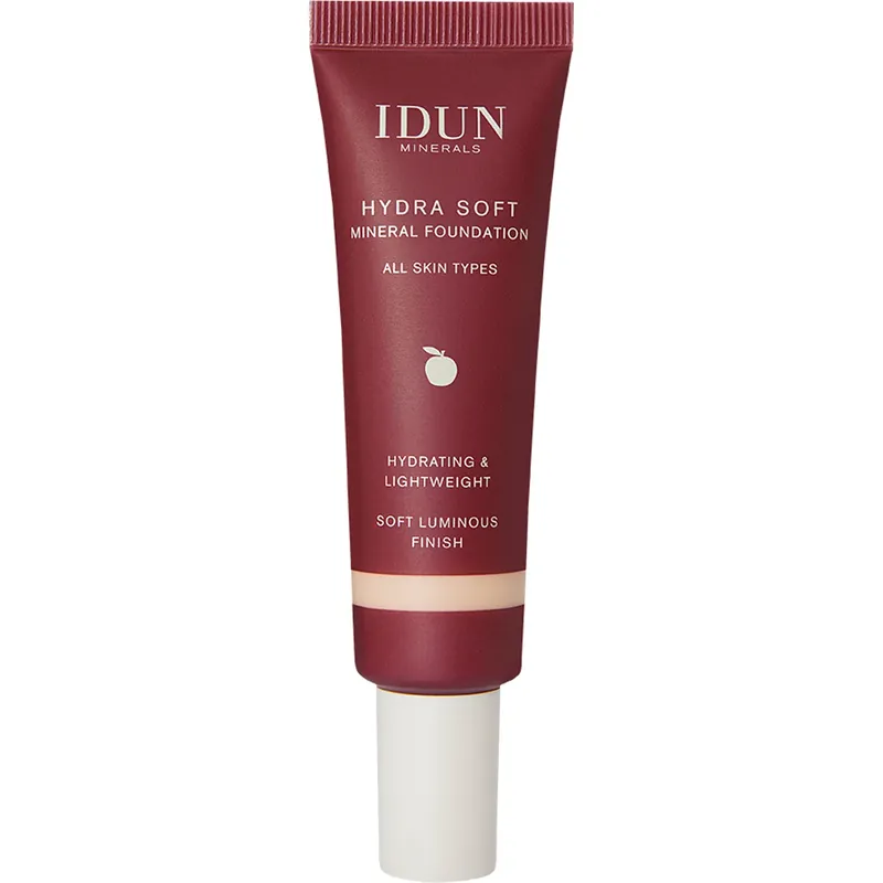 Turvallinen Maksu IDUN MineralsHydra Soft Mineral FoundationSaga Fair neutral 30 ml