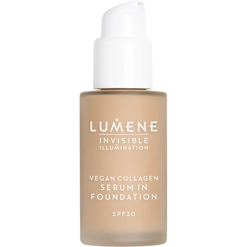 Pikatoimitus LumeneInvisible Illumination Vegan Collagen Serum in Foundation4 30 ml