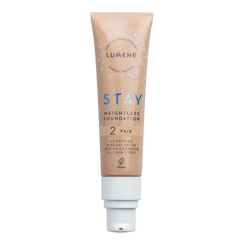 LumeneStay Weightless Foundation SPF302 Fair 30 ml Uusi Kokoelma