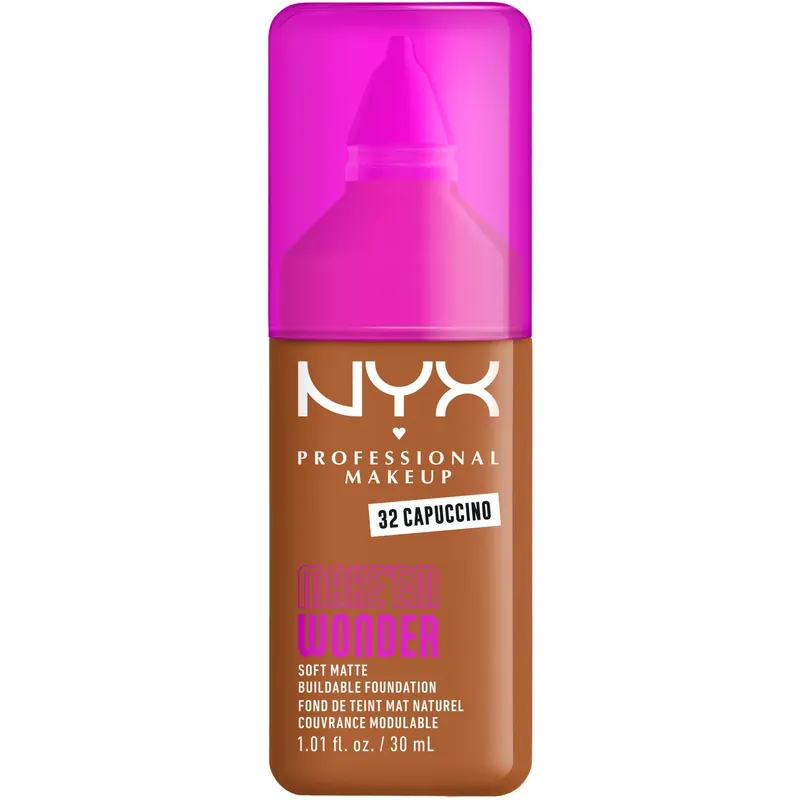 NYX Professional MakeupMake Em Wonder Foundation32 Capuccino 30 ml Päivän Tarjous