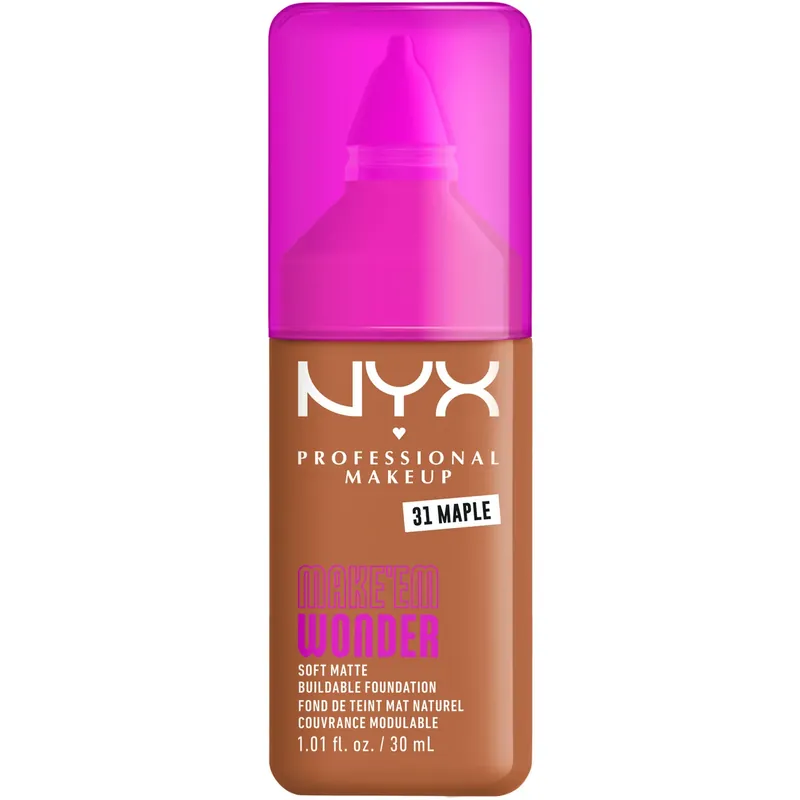 Poisto NYX Professional MakeupMake Em Wonder Foundation31 Maple 30 ml