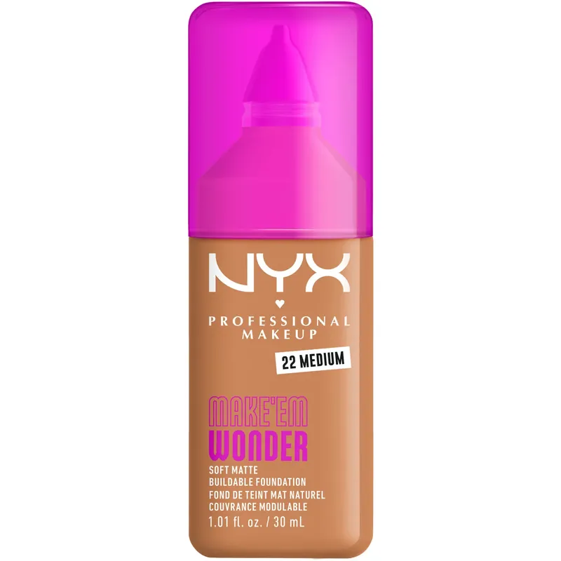 NYX Professional MakeupMake Em Wonder Foundation22 Medium 30 ml Päivän Tarjous