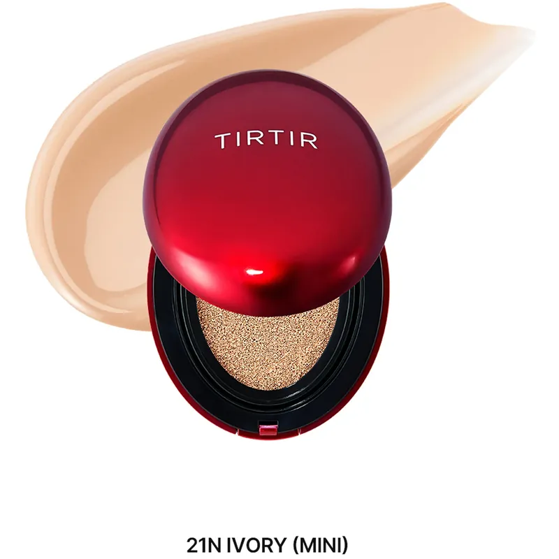 Kausialennus TIRTIRMask Fit Red Mini Cushion21N Ivory 4,5 g