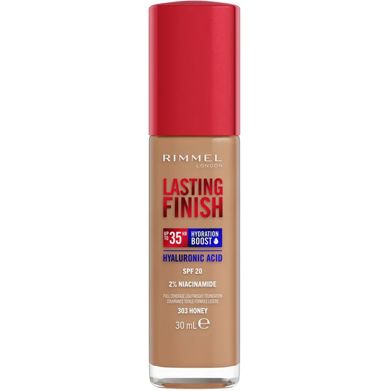 Alennettu Rimmel LondonClean Lasting Finish Foundation303 Honey 30 ml