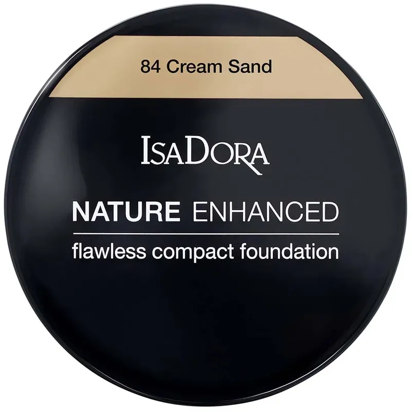 IsaDoraNature Enhanced Flawless Compact FoundationCream Sand Kuuma Tarjous
