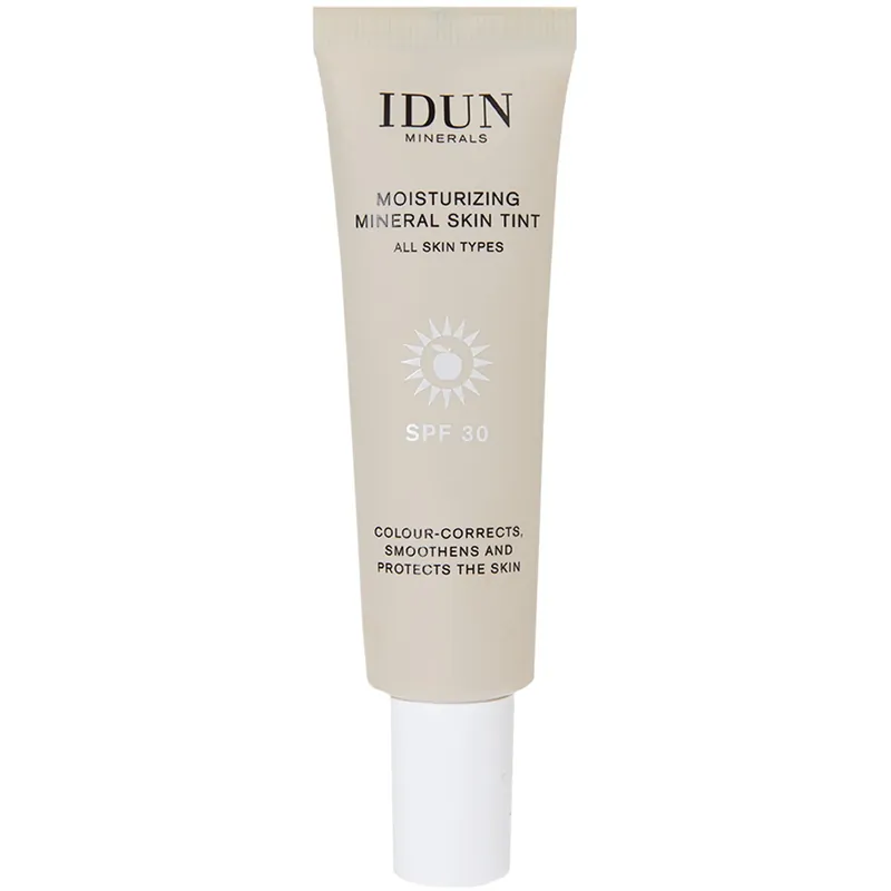 Uutuus IDUN MineralsMoisturizing Mineral Skin Tint SPF30 DjurgårdenLight Neutral 27 ml