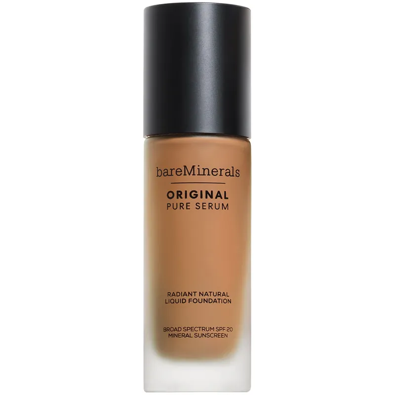 Korkea Laatu bareMineralsORIGINAL Pure Serum Liquid Foundation SPF20Medium Deep Warm 4 30 ml
