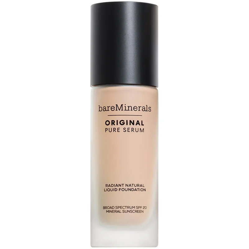 Rajoitettu Tarjous bareMineralsORIGINAL Pure Serum Liquid Foundation SPF20Fair Cool 1 30 ml