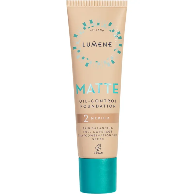 Viimeinen Mahdollisuus LumeneMatte Oil-Control Foundation SPF202 Medium 30 ml