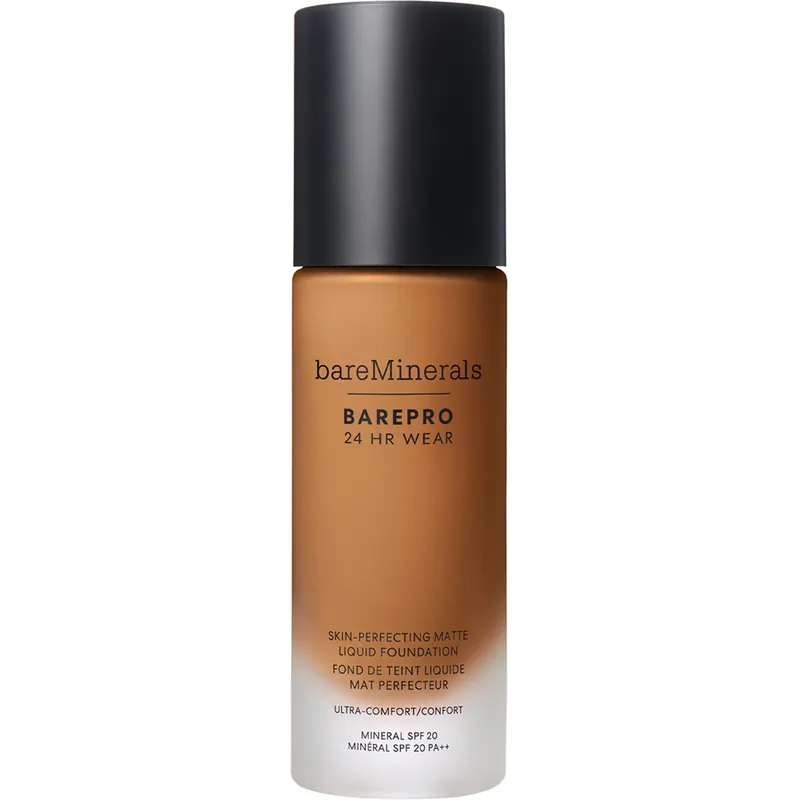 Edullinen bareMineralsBarePro 24H Matte Liquid Foundation DeepDeep 51 Warm 30 ml