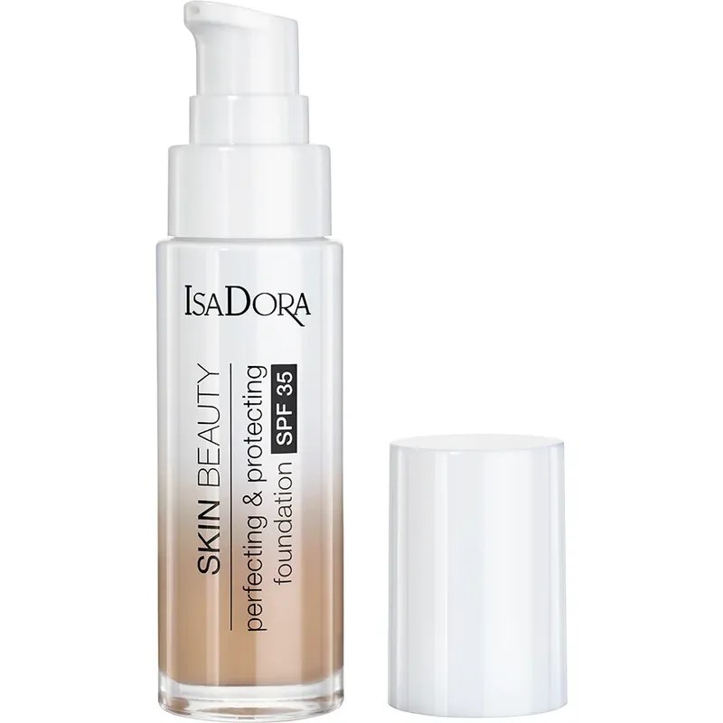 IsaDoraSkin Beauty Perfecting & Protecting Foundation SPF35Golden Beige 30 ml Turvallinen Maksu