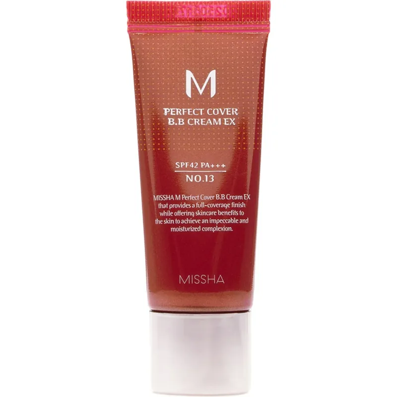 Heti Saatavilla MISSHAM Perfect Cover BB CreamSPF42 PA+++ No.13 Bright Beige