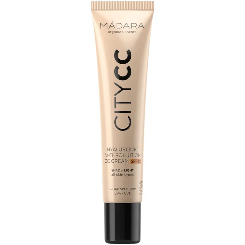 MÁDARACity CC Hyaluronic Anti-pollution CC Cream SPF15Light 40 ml Ajankohtainen