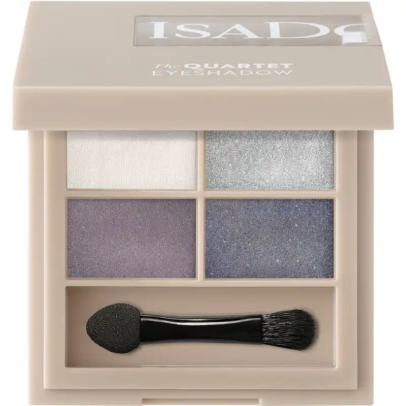 IsaDoraThe Eyeshadow QuartetCrystal Mauve 3,5 g Sertifioitu