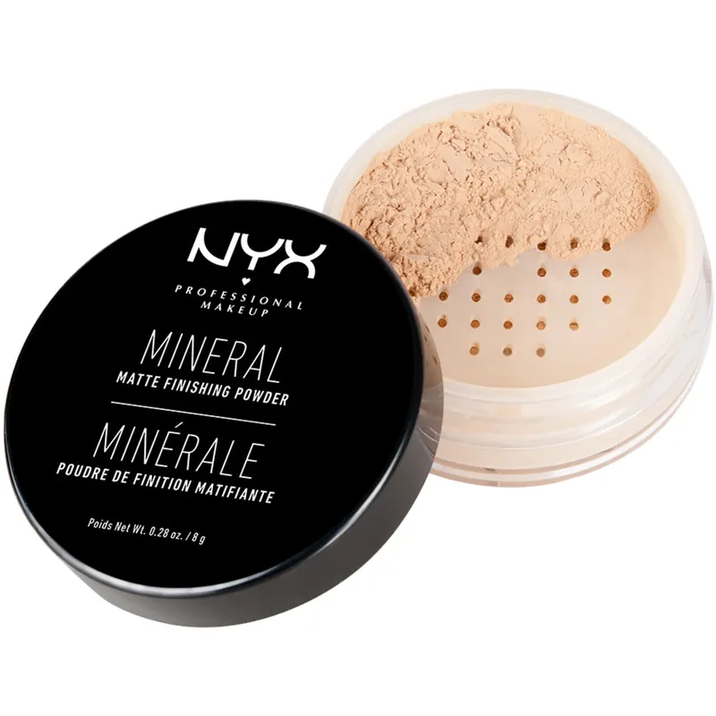Rajoitettu Tarjous NYX Professional MakeupMineral Matte Finishing PowderMFP01 Light/Medium 8 g