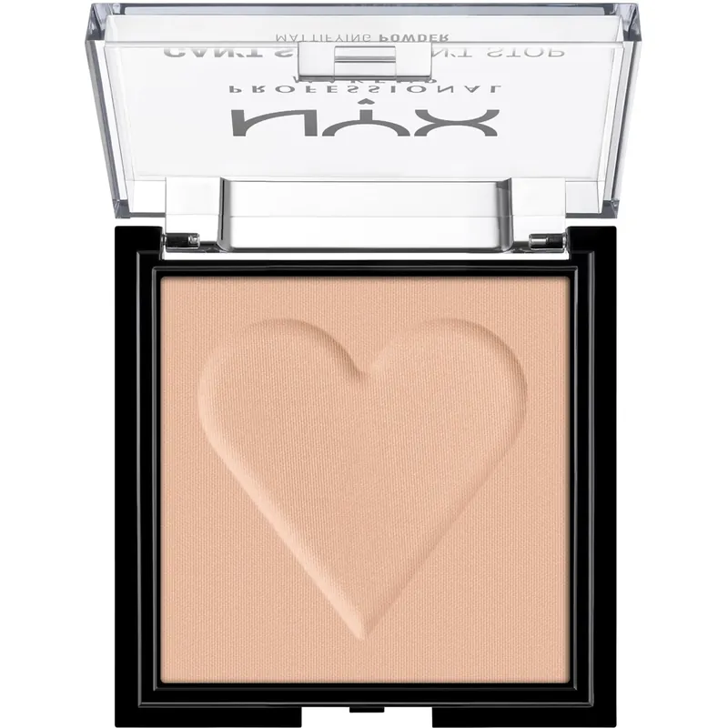 NYX Professional MakeupCan’t Stop Won’t Stop Mattifying PowderMedium 6 g Uutuus