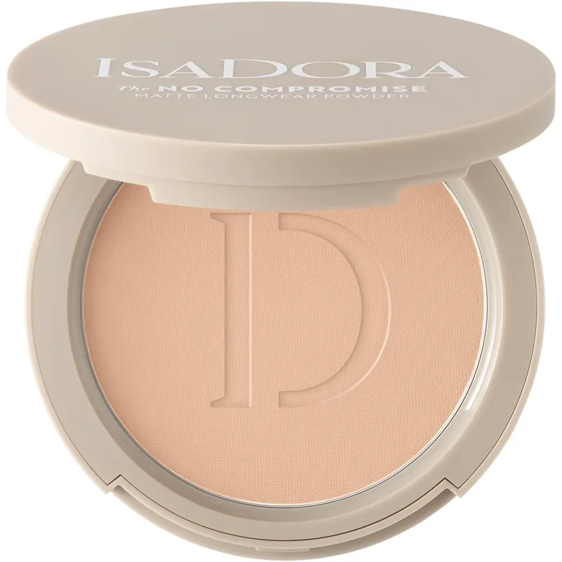 Edullinen Hinta IsaDoraThe No Compromise Matte Longwear PowderWarm Beige 7 g