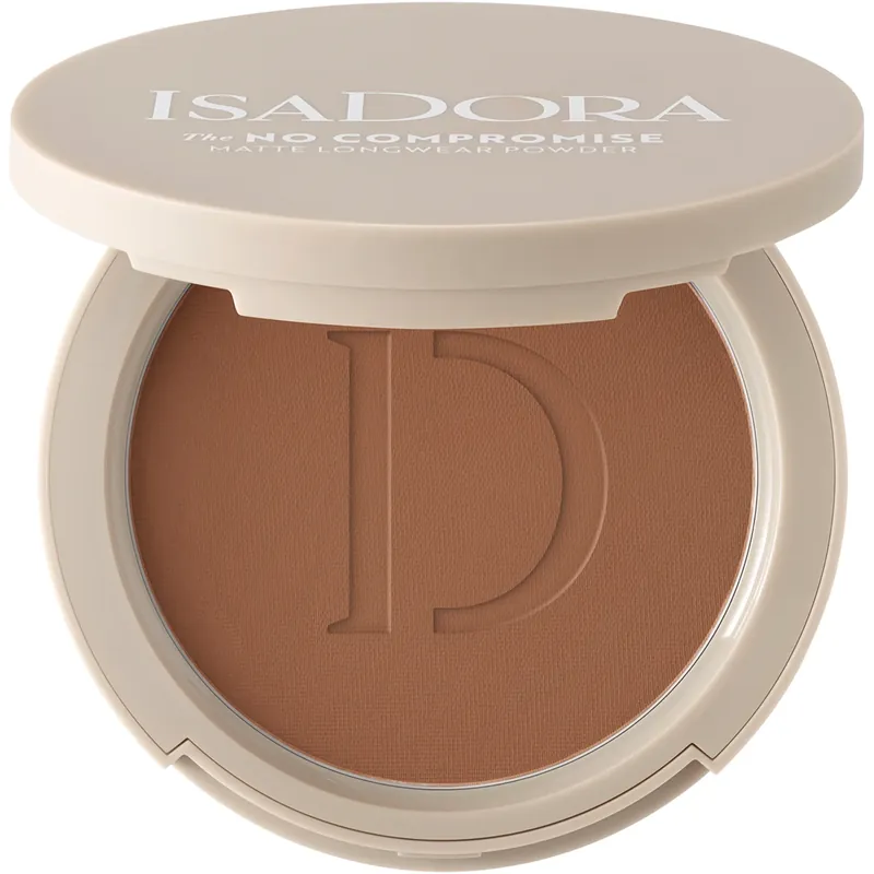 Halpa Hinta IsaDoraThe No Compromise Matte Longwear PowderNeutral Deep 7 g