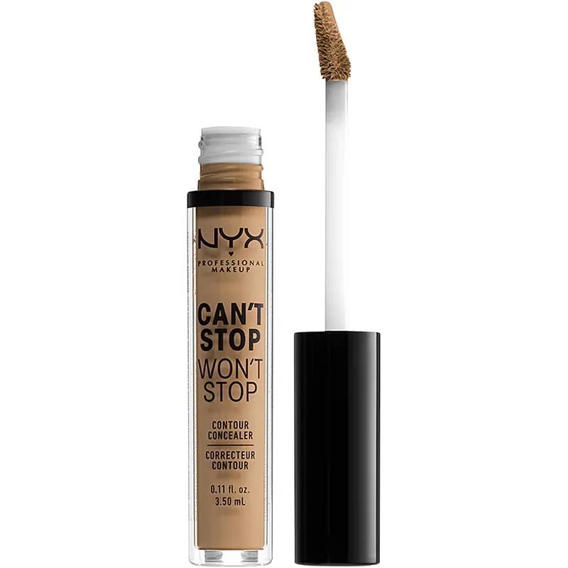 Vain Rajoitetun Ajan NYX Professional MakeupCan‘t Stop Won‘t Stop ConcealerCaramel 3 ml