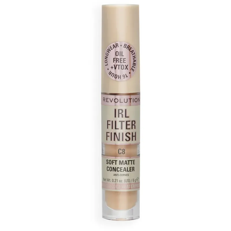 Makeup RevolutionIRL Filter Finish ConcealerC8 6 g Osta Verkossa