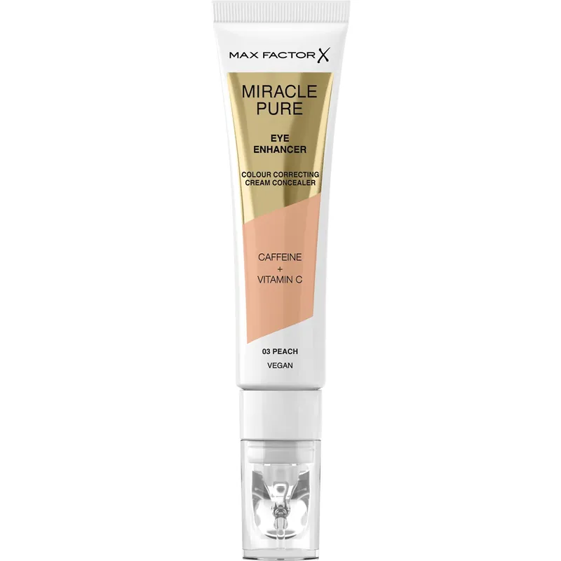 Uutuus Max FactorMiracle Pure Eye Enhancer03 Peach 10 ml