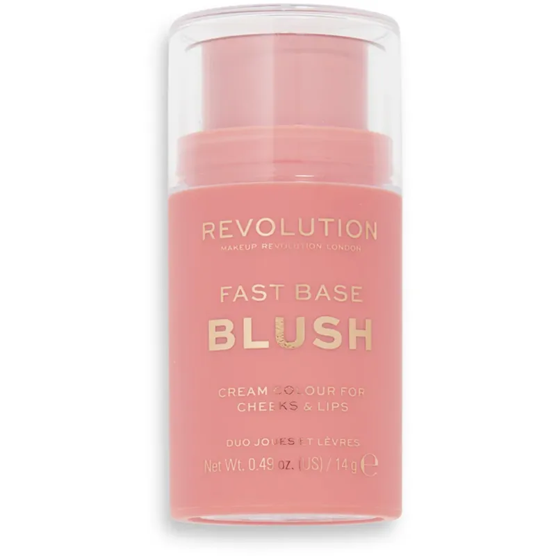 Kampanjahinta Makeup RevolutionFast Base Blush StickPeach 14 g