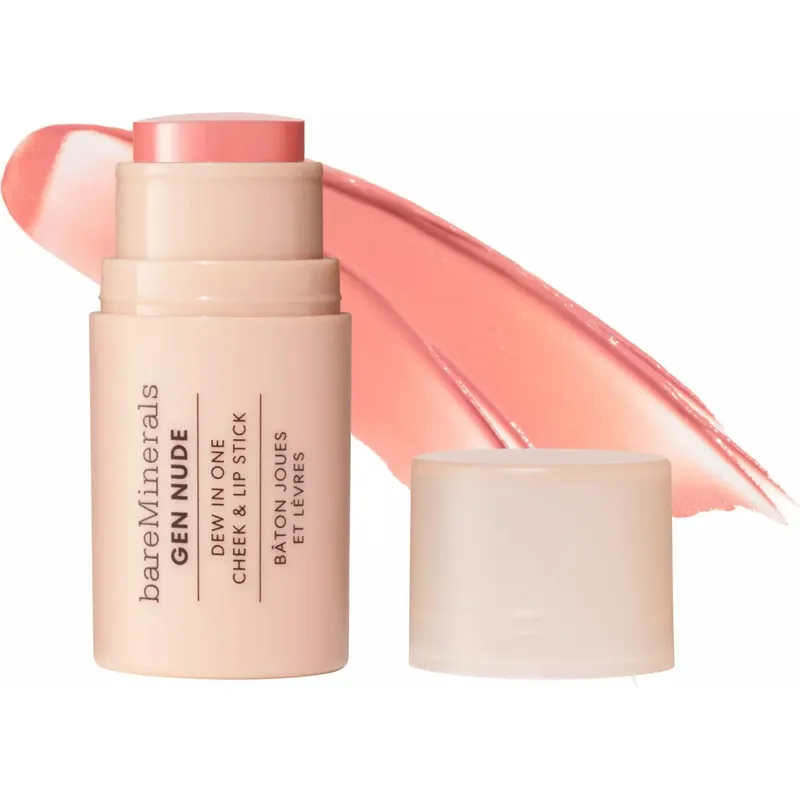 Uusi Malli bareMineralsGEN NUDE Dew in One Cheek & Lip StickCall My Blush 4.5 g