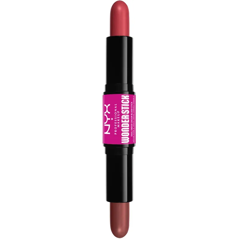 Asiakkaiden Suosikki NYX Professional MakeupWonder Stick Dual-Ended Cream BlushCoral + Deep Peach 03 1 pcs