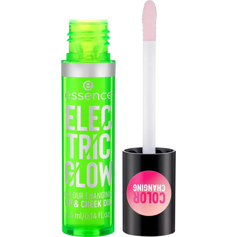 essenceElectric Glow Colour Changing Lip & Cheek Oil 4,4 ml Suoraan Valmistajalta