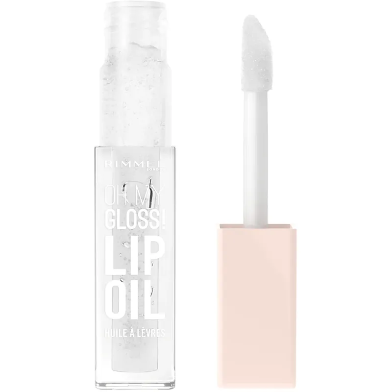 Turvallinen Maksu Rimmel LondonOh My Gloss Lip Oil000 Clear Cloud 4,5 ml