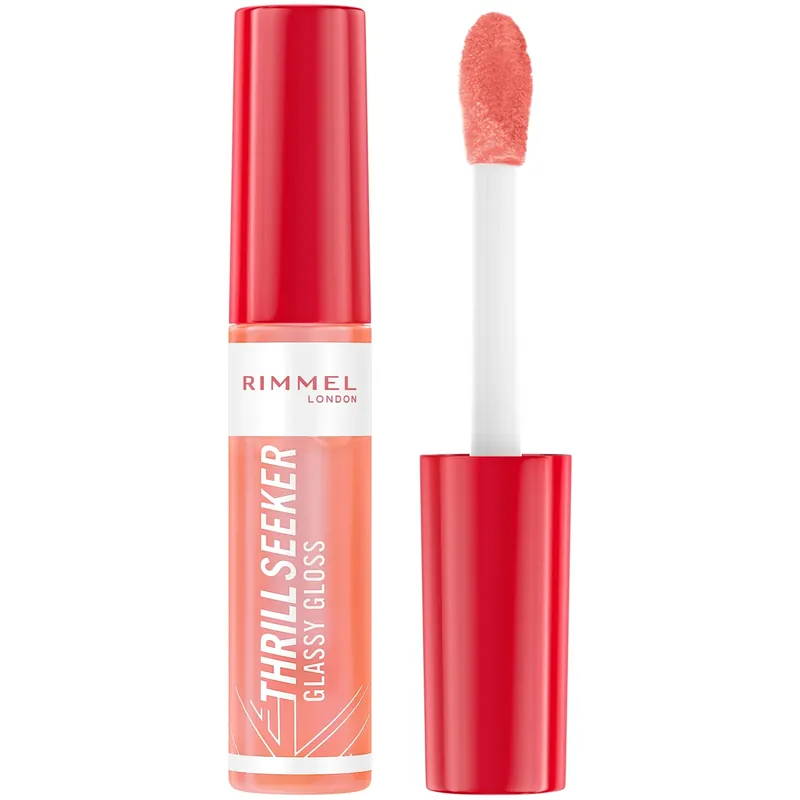 Rimmel LondonThrill Seeker Lip Gloss250 Peachy Vibes 10 ml Lähetetään Heti