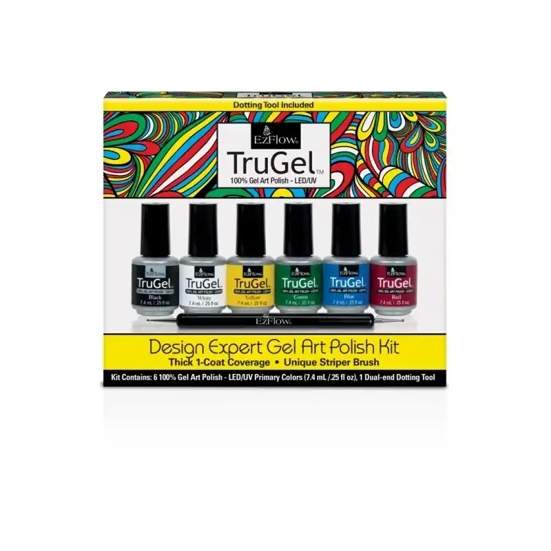 Loppuunmyynti Ezflow Design Expert Gel Art Polish Kit