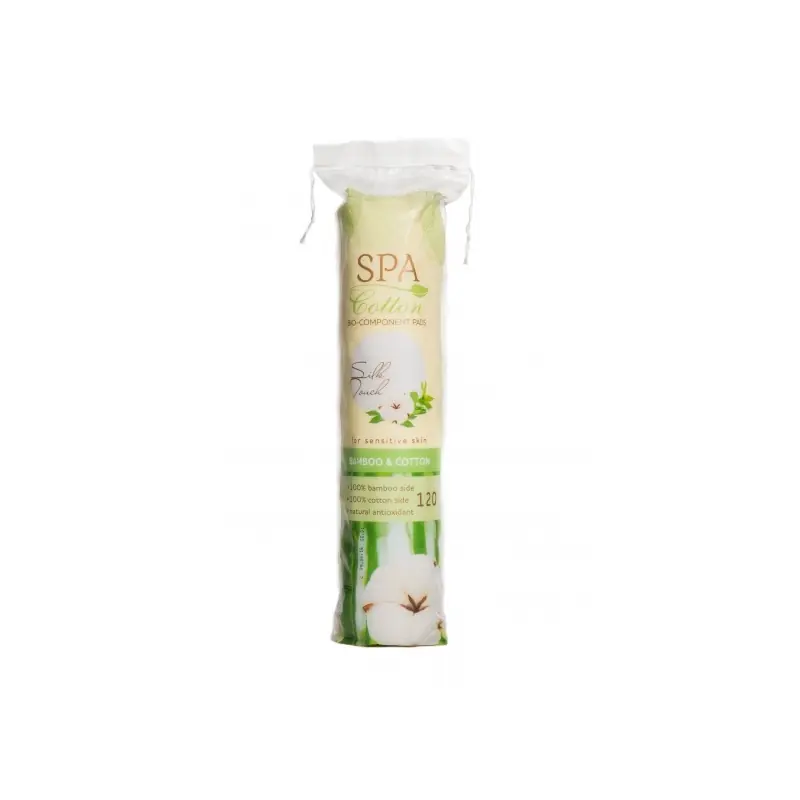 Alennettu Hinta Spa Cotton Vanulappu Bamboo 120kpl