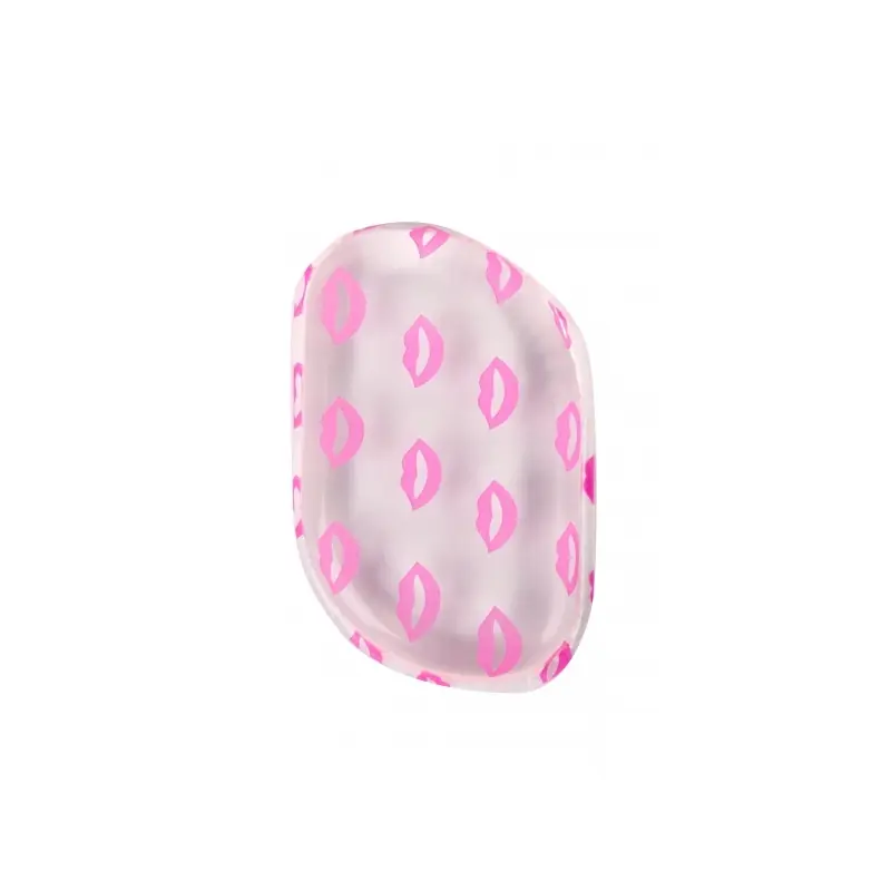 BYS Meikkisieni Silicone Blending Sponge Oblong Clear with Pink Lips Vain Rajoitetun Ajan