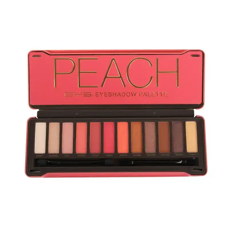 Heti Saatavilla BYS Luomiväripaletti PEACH