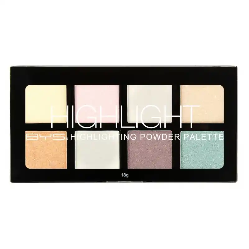 Heti Saatavilla BYS Korostuspaletti Highlight Palette 8 pc Powder