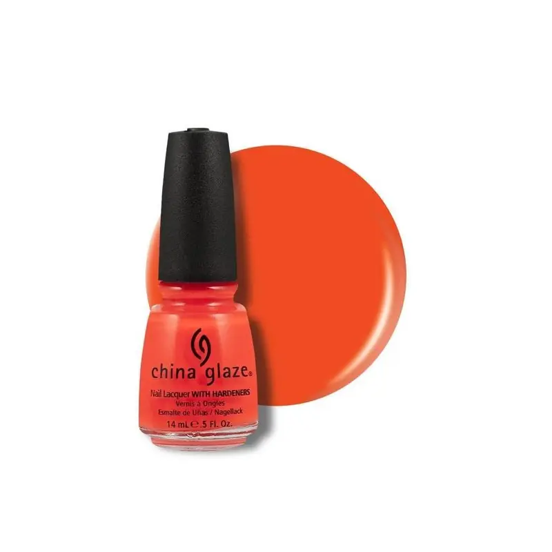 China Glaze Kynsilakka Orange Knockout Neon Asiakkaiden Suosikki