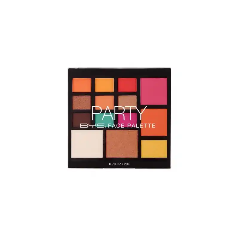 BYS HOTHOUSE Meikkipaletti 14 pc PARTY Kuuma Tarjous