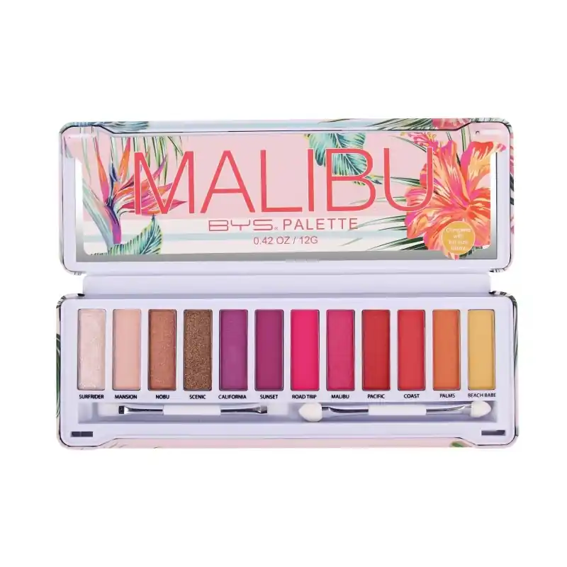 Tukkuhinta BYS Luomiväripaletti MALIBU