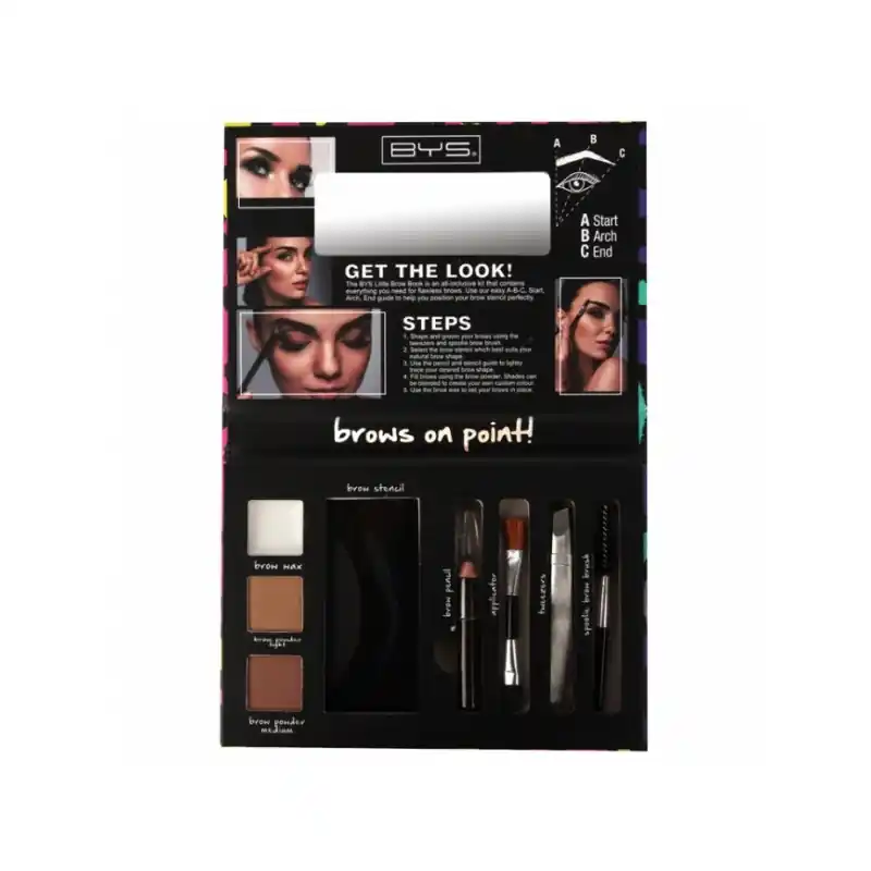 BYS Kulmapaletti Little Brow Book Uusi Kokoelma