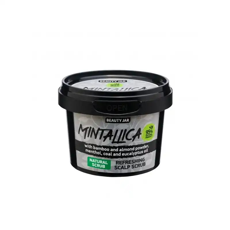 Löytö Beauty Jar Hiuspohjan kuorinta Mintallica 100g