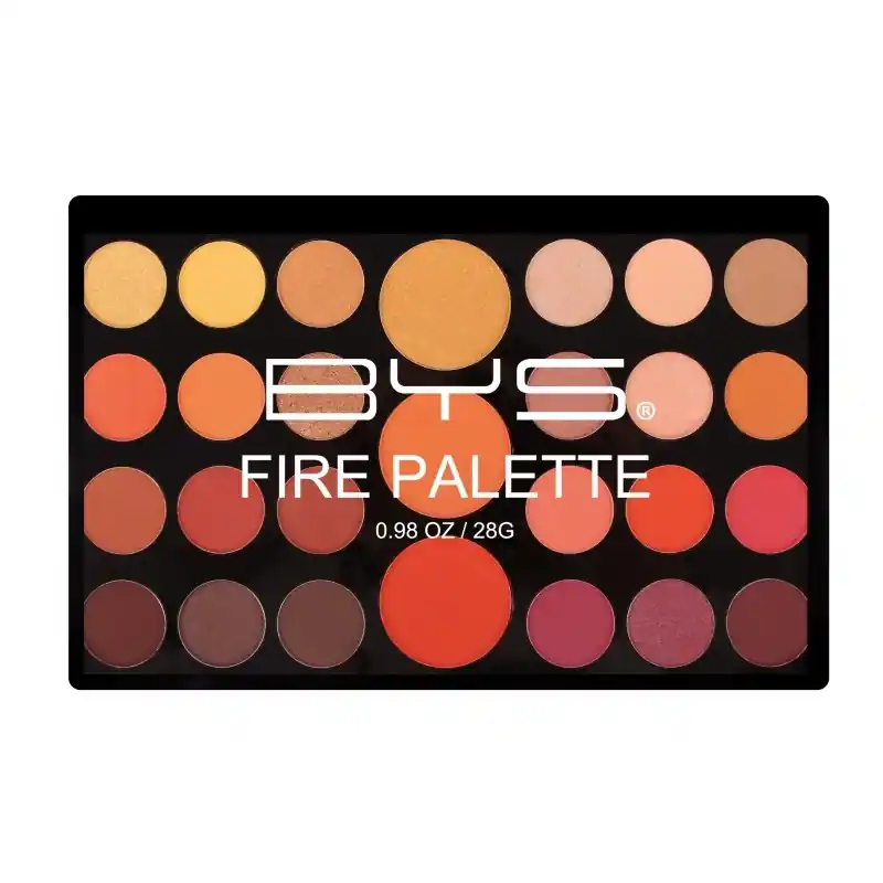 Uutuus BYS Meikkipaletti FIRE 27kpl