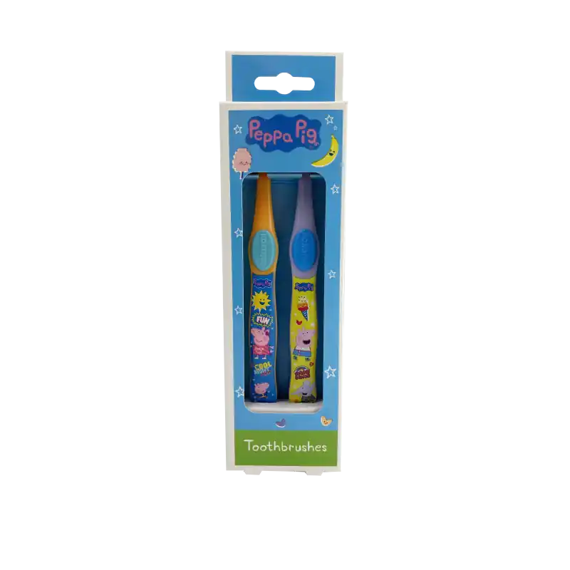 Edullinen Hinta Kokomo Hammasharja setti Peppa Pig 2kpl