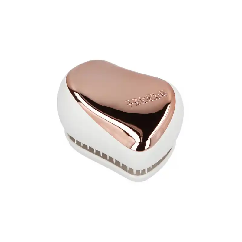 Tehdashinta Tangle Teezer Compact Styler Brush Rose Gold Cream Hiusharja