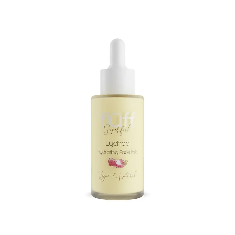 Loppuunmyynti FLUFF Kosteuttava kasvomaito Lychee 40ml