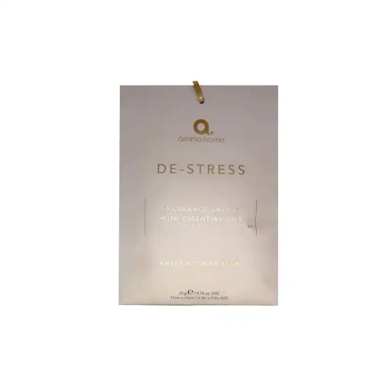 Aroma Home Fragrance Sachet with Essential Oils De-stress 21g Sertifioitu