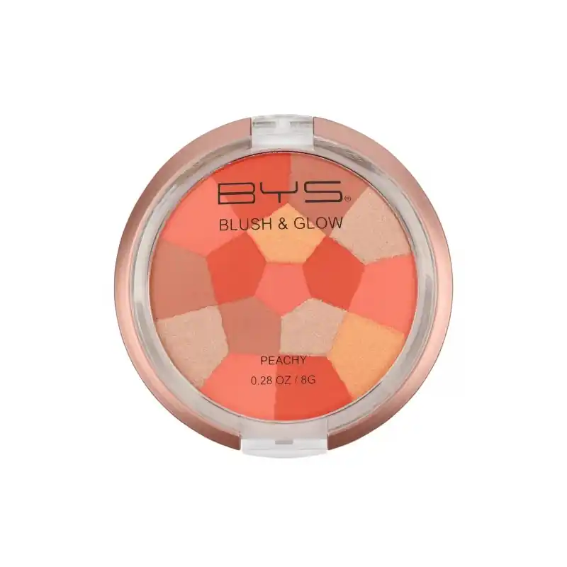 BYS Poskipuna ja korostuspuuteri Mosaic Pattern Peachy Alennus